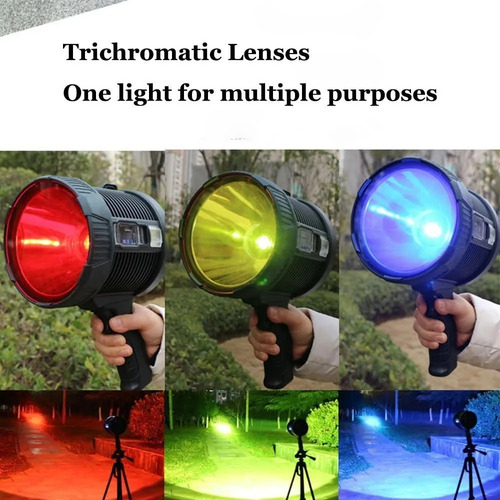 Linterna De Mano Led Spot Light Foco 90000 Lúmenes