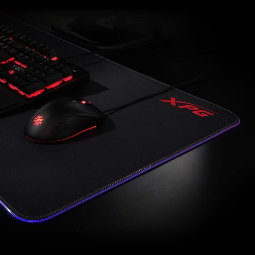 Mouse Pad gamer XPG Battleground Prime de tela xl 420mm x 900mm x 4mm negro