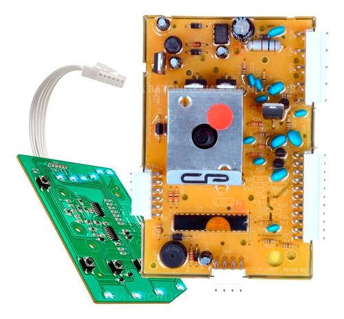 Placa Potência + Interface Maquina Eletrolux Ltd09 70202657 110v/220v