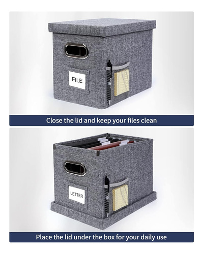Caja Organizadora De Archivos De Escritorio Documentos ...