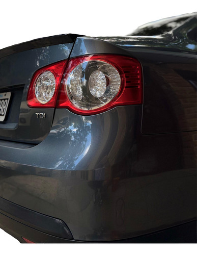 Aleron Volkswagen Vento Mk5 2006 A 2010 Negro Brillante