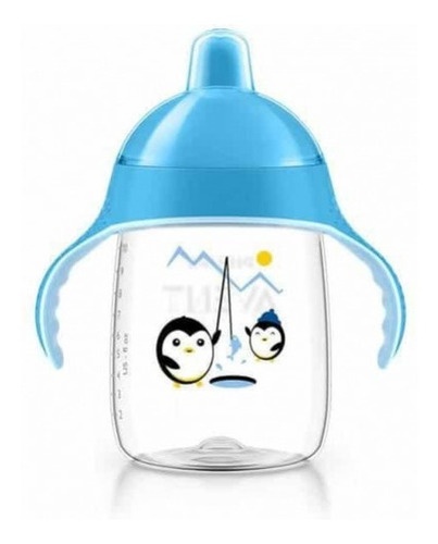 Imagem 1 de 2 de Copo Pinguim 340ml-azul