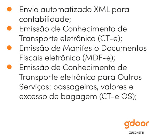 Sistema Para Transportadora Emissor De Cte, Mdf-e