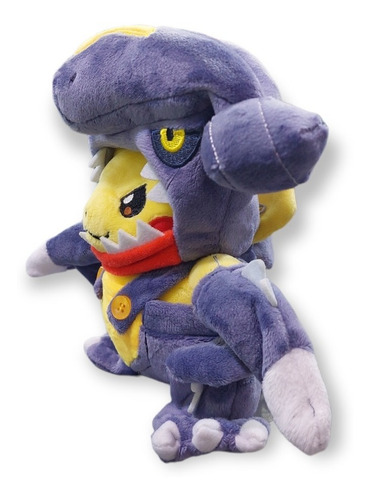Peluche Pikachu Con Disfraz De Garchomp