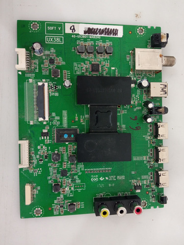40 Ux3801 Mab2hg Main Tcl 43s305 Mx Serie 222 Para Piezas (Usado)