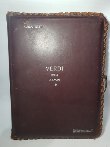 Verdi Opera 1931 Edición De Lujo Italiano Mag 56690