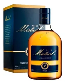 Licor Pisco Mistral Especial 35° 750ml Roble Americano