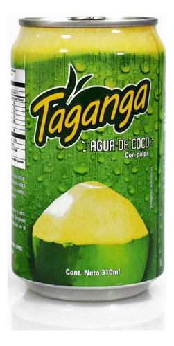 Agua De Coco Lata Taganga 310ml - Ml