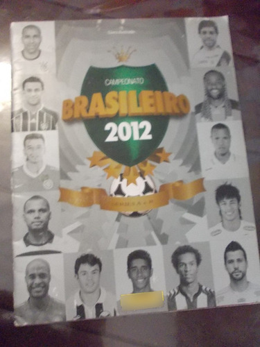 Álbum De Figurinhas Campeonato Brasileiro 2012 - Vazio