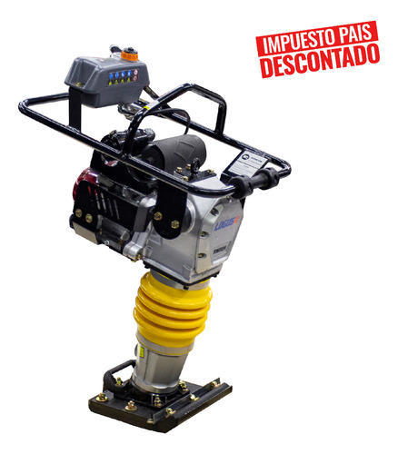 Vibroapisonador Compactador Logus 5.5hp Motor Honda