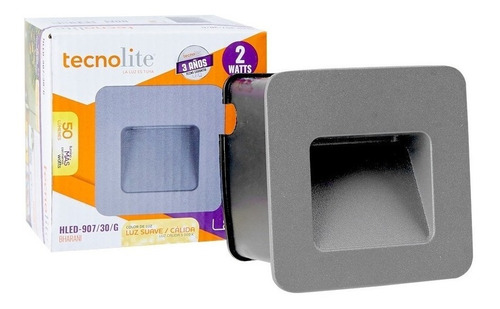 Luminario Empotrable Exterior 2w Tecnolite 3000k