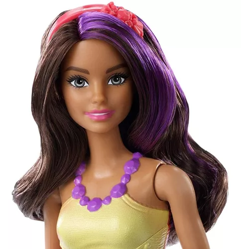 Barbie Dreamhouse Adventures - Sereia Morena Ggg59 - MP Brinquedos