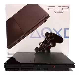 Ps2 Console Playstation 2 + 2 Controles (manete) + Jogos