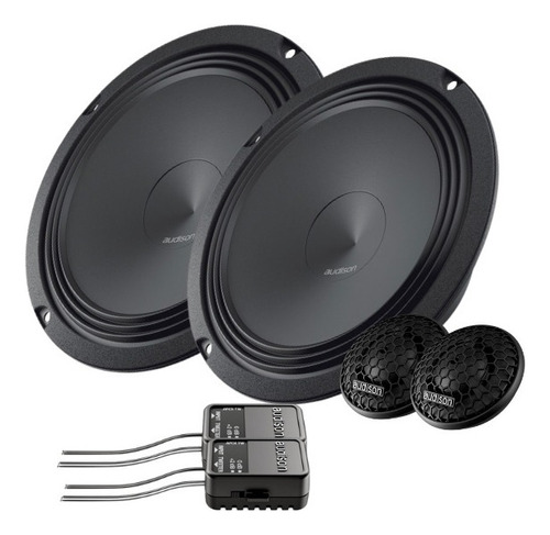 Alto Falante Audison Kit 2 Vias 6 Pol. Prima Apk165 300w