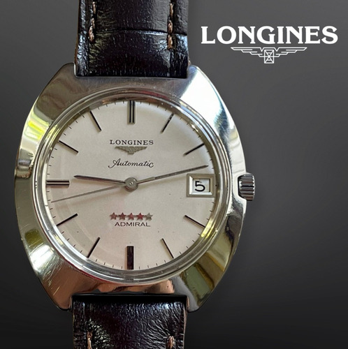 Precioso Antiguo Reloj Longines Admiral 5 Star Automático