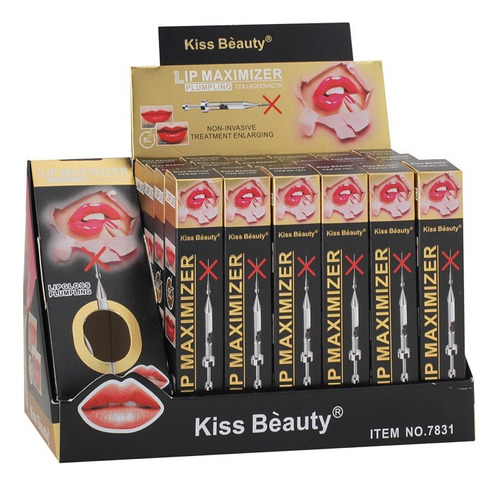 Brillo Maximizer De Labios Kiss Beauty 