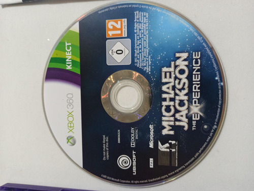 Michael Jackson Europeo Pal Kinect Leer Descripcion (Usado)
