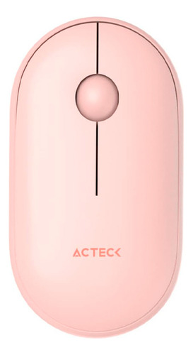 Mouse Acteck Optimize Edge Mi460 1600dpi Inalambrico Rosa