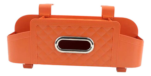Organizador Para Asiento Trasero De Reposacabezas De Naranja