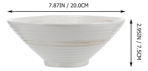 Tazón De Ramen De Cerámica De Estilo Japonés