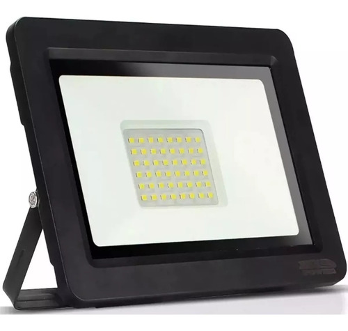 Refletor Holofote Led Super 100w Bivolt Branco Frio