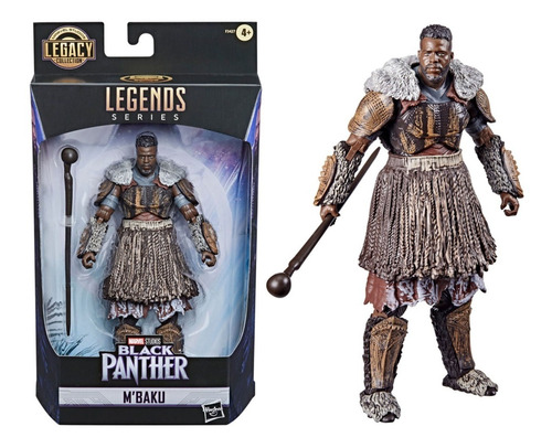 Figura M'baku Black Phanter Marvel Series Legends