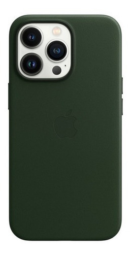 iPhone 13 Pro Leather Case With Magsafe Sequoia Green - Distribuidor Autorizado