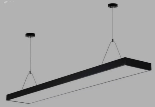 Lámparas Lineales Led Colgantes Modernas Luz Blanca