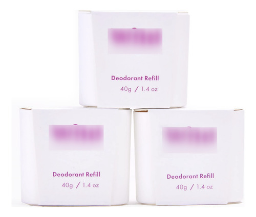 Wild - Desodorante Natural Recargable - Paquete De Tres Repu