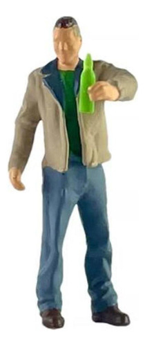 3 Piezas 1/64 Figuras De Diorama Restaurante Bar Diseño En