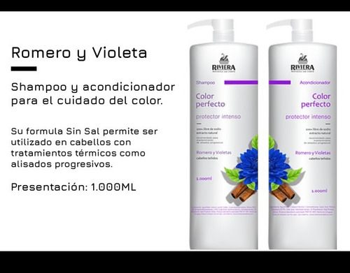 Pack - Shampoo + Acondicionador Riviera Professional