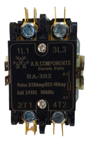 Contactor A.r.components 2 Polos 30amp 24vac