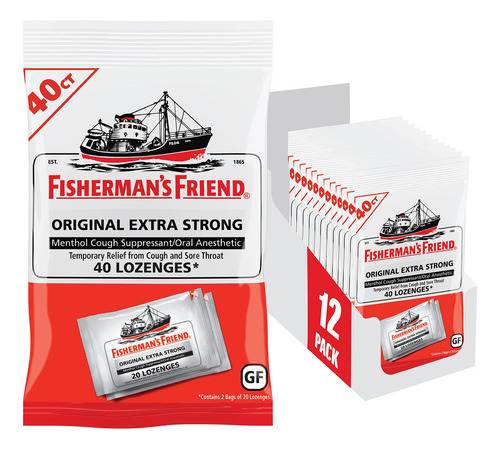 Cough Drops By Fisherman's Friend, Cough Suppressant And Sor