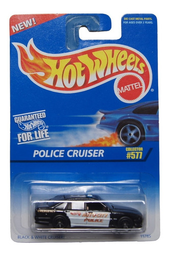 Hot Wheels 1996 Collector # 577 - Police Cruiser