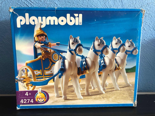 Playmobil History 4274, Cuadriga Romana 1er Edición!