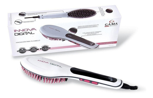 Imagen 7 de 10 de Cepillo Antifrizz Ion De Cabello Planchita D Pelo Gama (130) - Garantia Oficial - Alisado Anti Frizz - Sano Y Brillante