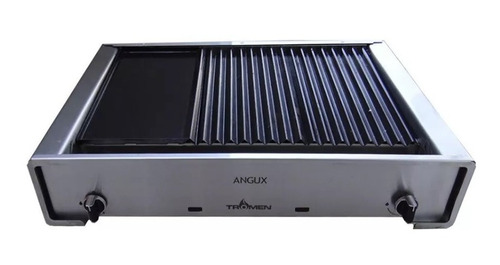 Parrilla Gas Acero Inoxidable 2 Quemadores Tromen Angux 730