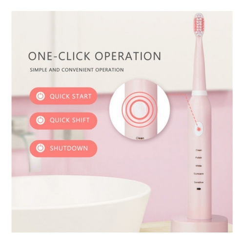 Cepillo De Dientes Eléctrico Sónico, Potente Cepillo