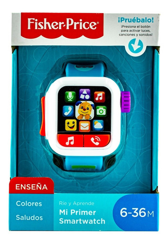 Mi Primer Smartwatch Rie Y Aprende Fisher Price