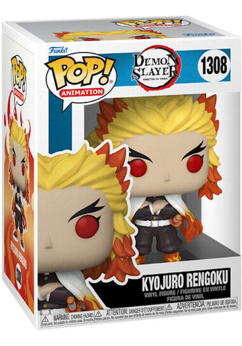 Funko Set Wave 2 Demon Slayer 5 Funkos Tanjiro Rui Rengoku