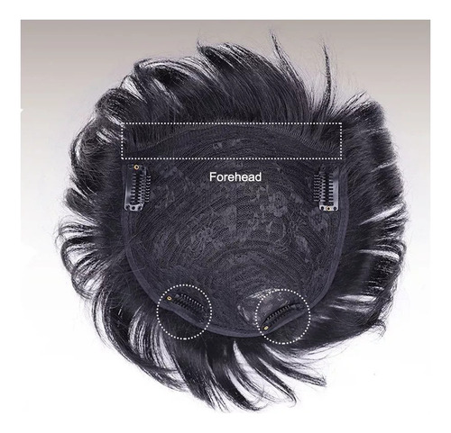 Li Men Pelucas De Pelo Corto Peluquin System De Reemplazo
