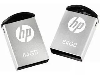 Memoria Usb Hp V222w Flash Drive 64gb Color Gris