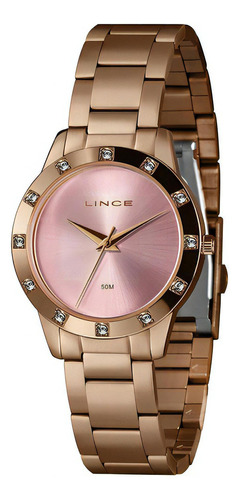 Relógio Lince Feminino Rose Lrr4735l34 Rxrx