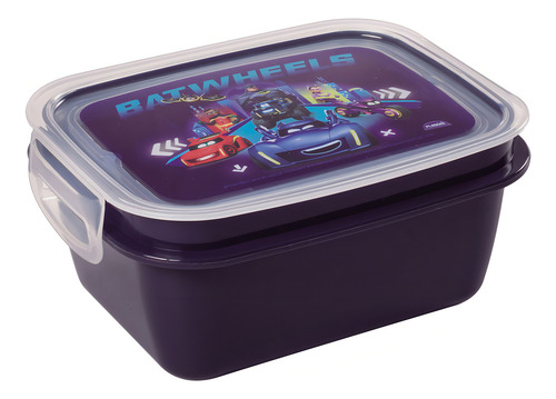 Pote Para Levar Comida 630ml Com Tampa De Trava Plasutil