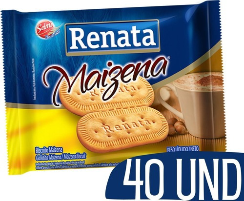Biscoito Em Sache Maizena Maisena Renata Display 40 Un