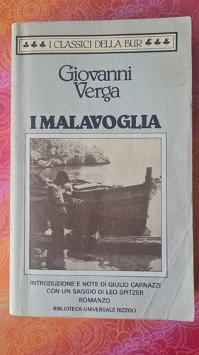 I Malavoglia , Novela De Giovanni Verga (Usado)