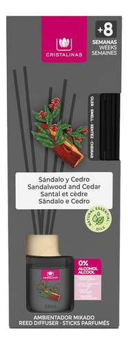 Ambientador Mikado Cristalinas Sã¡ndalo Y Cedro 35 Ml