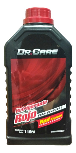 Dr Care Refrigerante Rojo Litro 