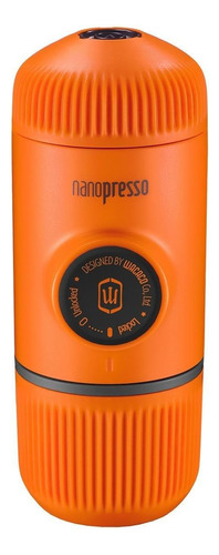 Cafetera portátil Wacaco Nanopresso manual naranja expreso