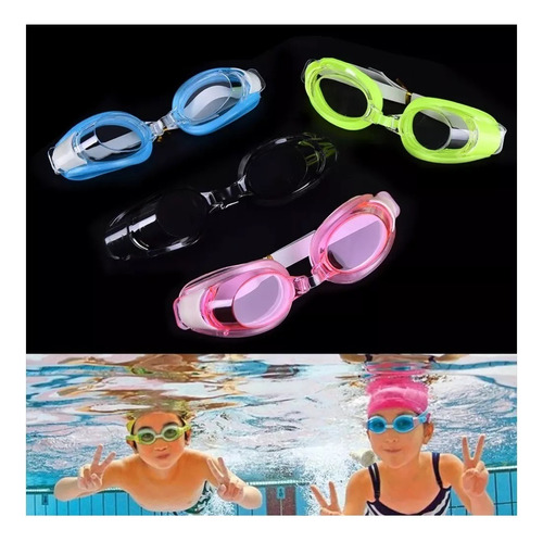 Lentes Gafas De Buceo Tapones De Oídos Estuche Gafas Piscina